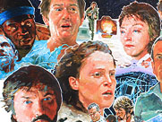Tom Mallon: The Movie Alien; Cover Art, Acrylic on Illustration Board